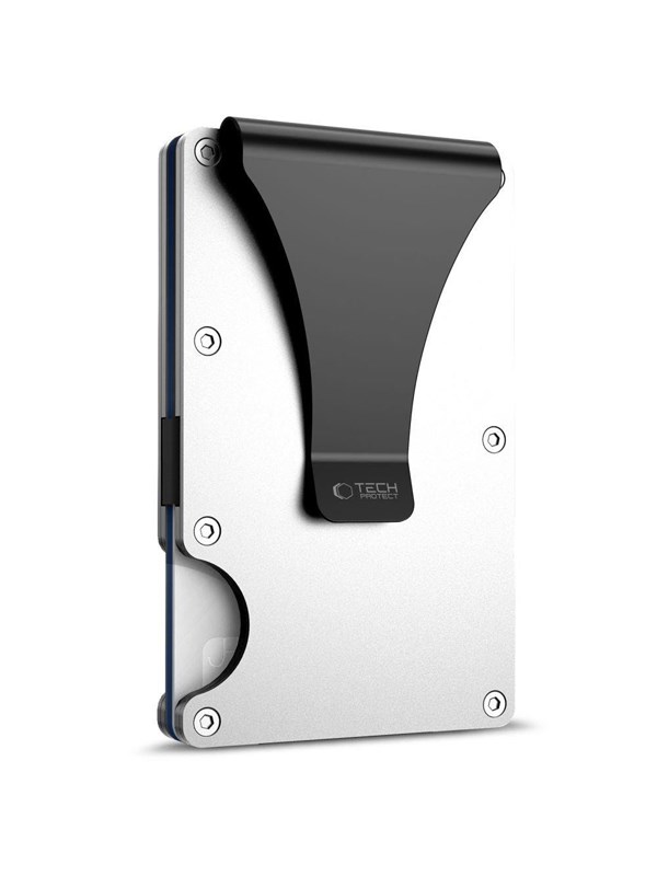 Tech-Protect Thorn RFID Wallet - Silver