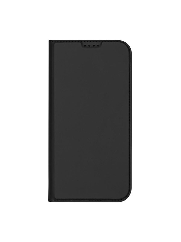 Dux Ducis Skin Pro Case for iPhone 16 Plus with Flip and Card Slot - Black