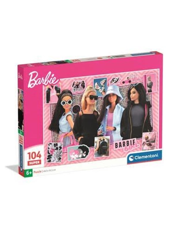 Clementoni Puzzle Super Barbie 2026 -3 104 pieces Lattia
