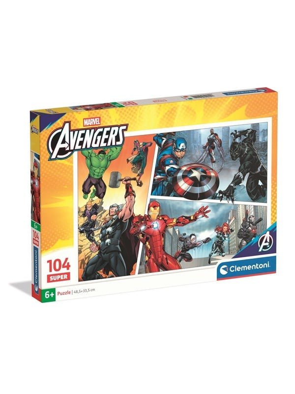Clementoni Puzzle Super Avengers 104 pieces Lattia