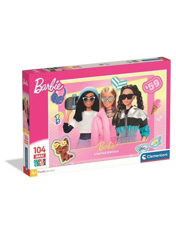 Clementoni Puzzle Maxi Barbie 104 pieces Lattia