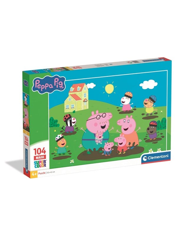 Clementoni Puzzle Maxi Peppa Pig 2026 104 pieces Lattia