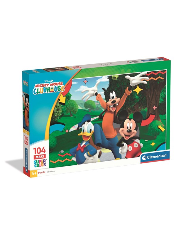 Clementoni Puzzle Maxi Mickey Mouse Club House 20 104 pieces Lattia