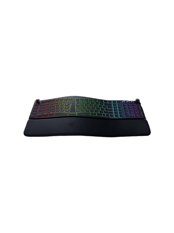 Razer Pro Type Ergo - Pelinäppäimistö - Englanti (US) - Musta
