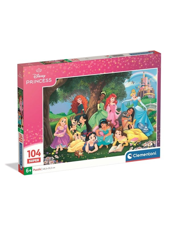 Clementoni Puzzle Super Disney Princess 2026 104 pieces Lattia