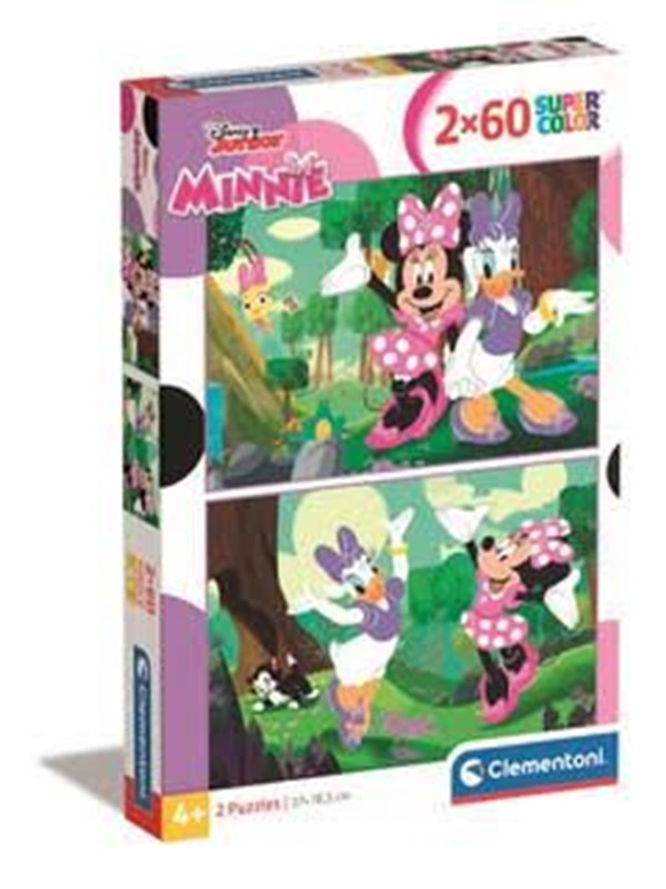 Clementoni Puzzle Disney Minnie 2x60 pieces Lattia