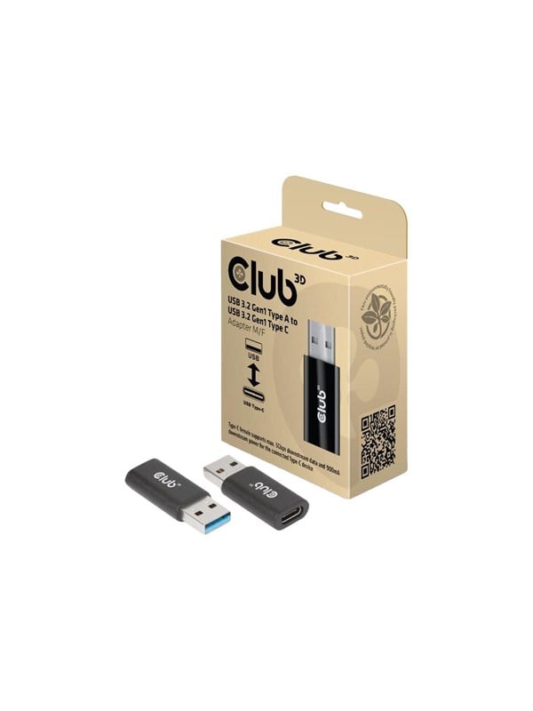 Club 3D - USB-C adapter - USB Type A to USB-C