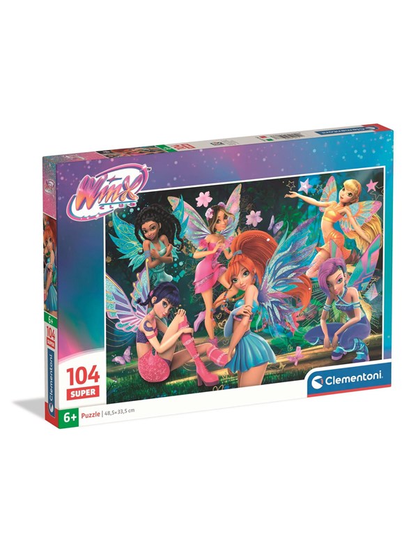 Clementoni Puzzle Super Winx 2025 104 pieces Lattia