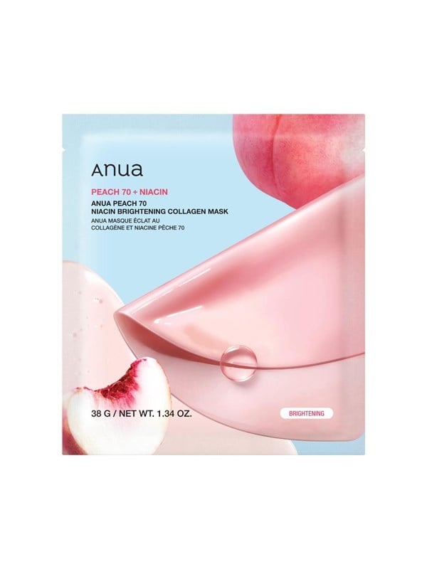 Anua Collagen Illuminating Mask 38g.- Peach 70