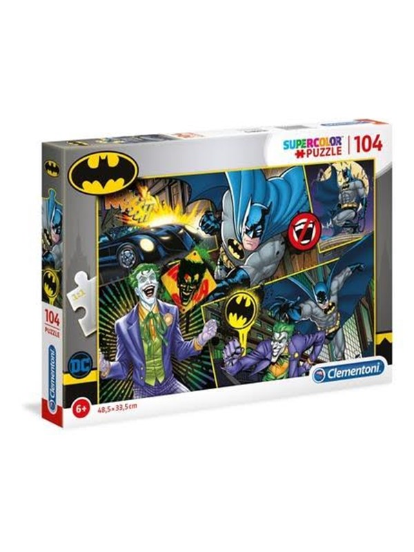 Clementoni Palapeli Batman, Super 104 palaa 2D Palapelit
