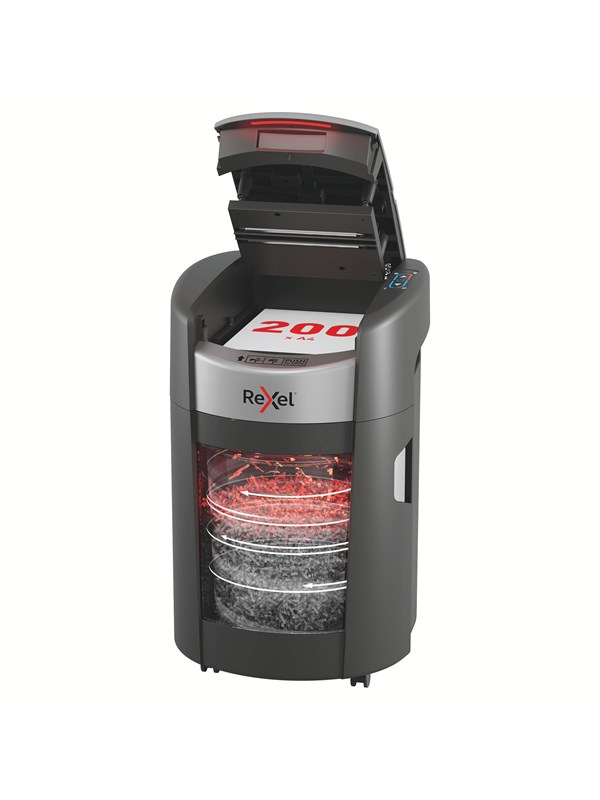 Rexel ShredMax 200X automaattinen paperisilppuri, P4