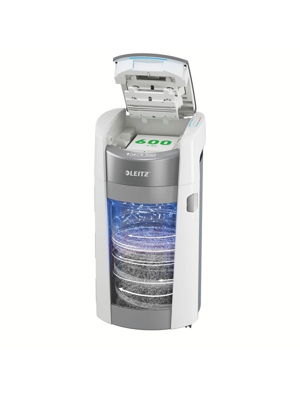 Leitz IQ OptiMax Office Pro 600 automaattinen paperisilppuri, P4