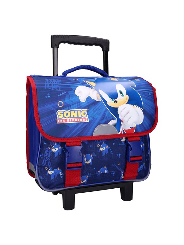 Sonic Trolley school backpack Still Unstoppable