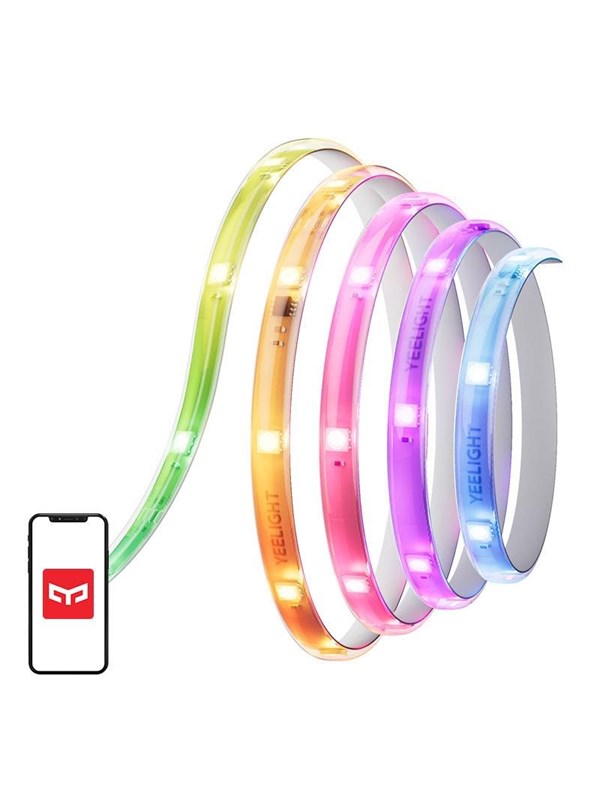 Yeelight YEELIGHT D1 RGBIC älykäs LED-valonauha, 5 m