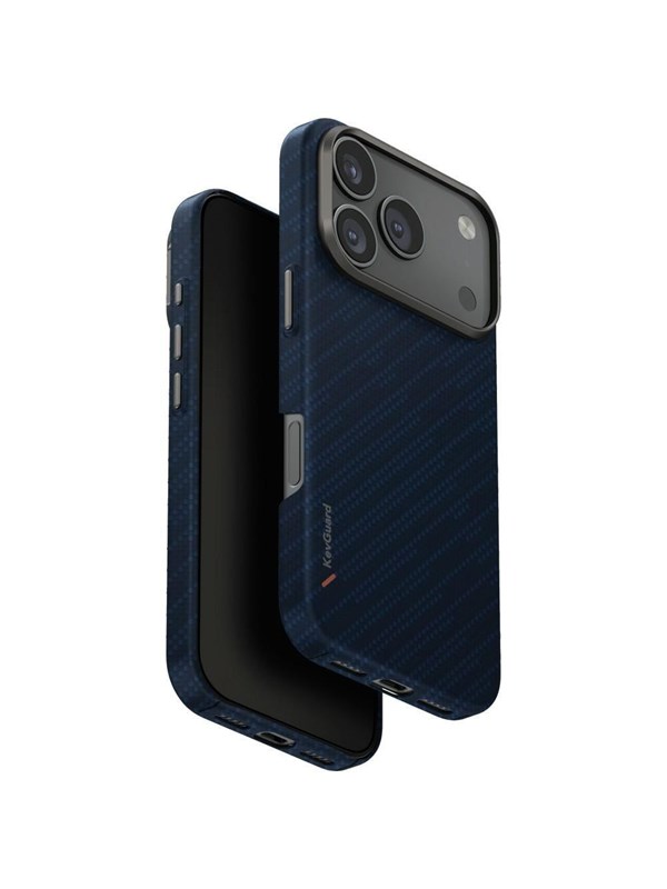 UNIQ Keva EDGE Magclick Charging Case for iPhone 17 Pro - Blue