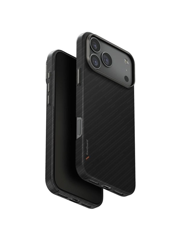 UNIQ Keva EDGE Magclick Charging Case for iPhone 17 Pro Max - Black