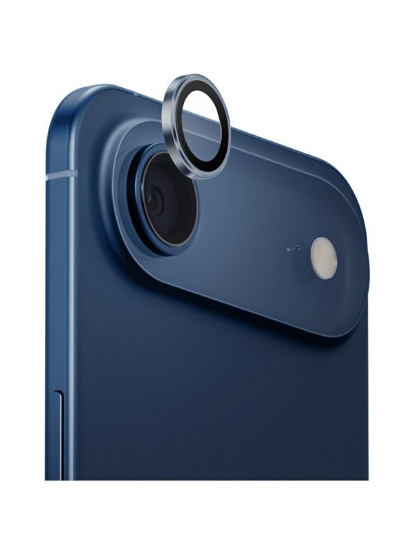 UNIQ Optix Aluminum Camera Lens Protector Glass for iPhone Air with Applicator - Blue