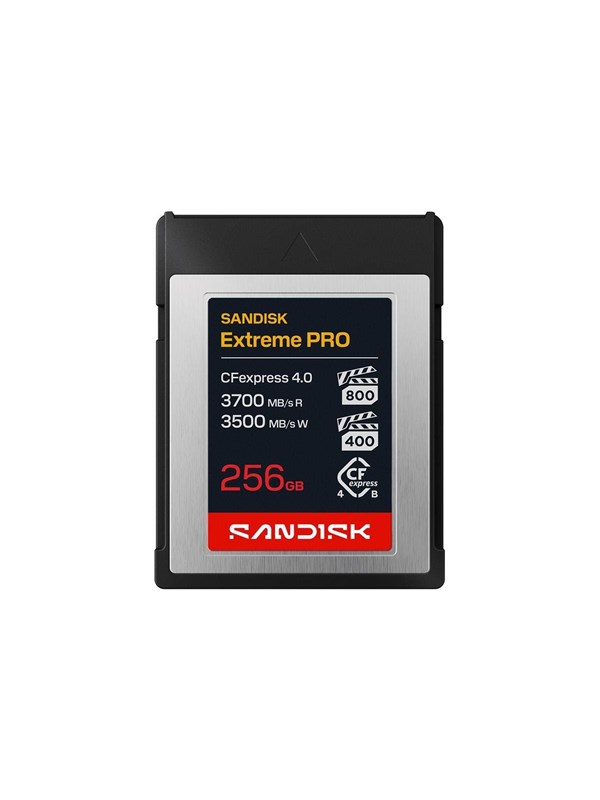 SANDISK Extreme PRO - flash memory card - 256 GB - CFexpress 4.0 Type B