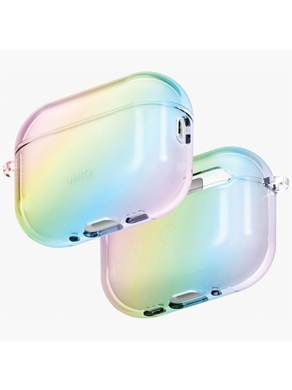 UNIQ Iridescia Hang Case for AirPods Pro 3 - Transparent-Multicolor