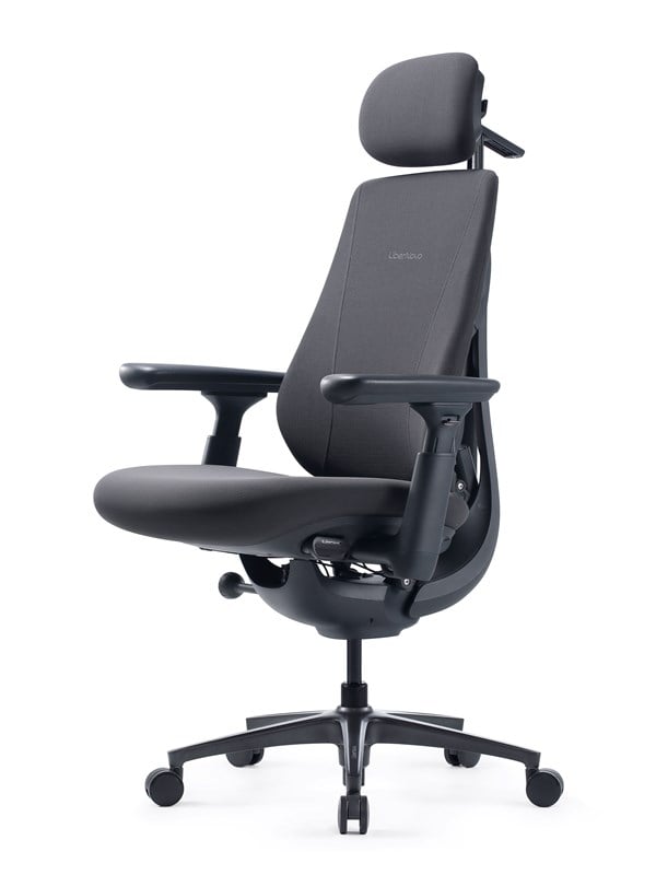 LiberNovo Maxis (Electric) - Graphite Office chair