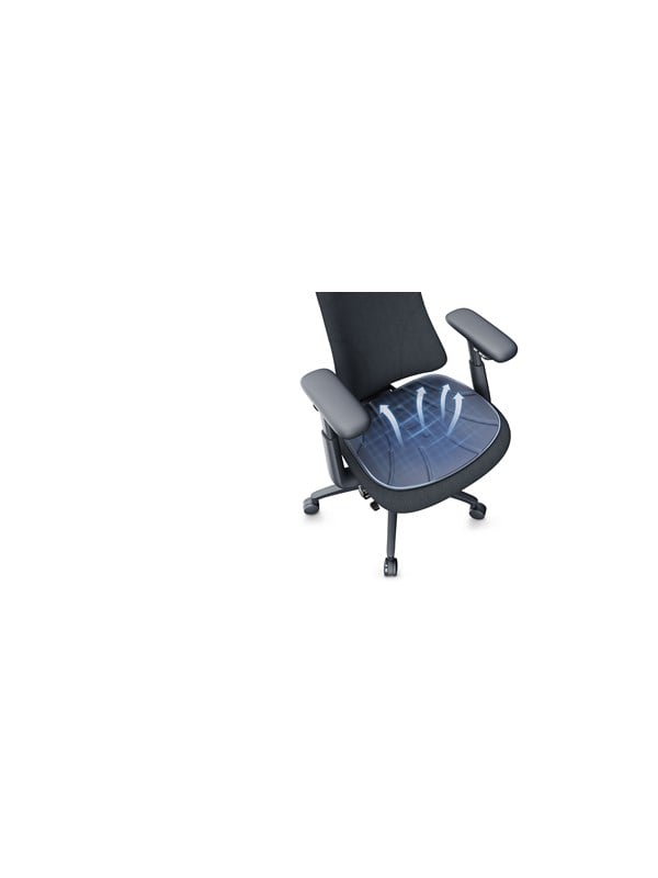 LiberNovo Cooling Seat Pad - Space Gray Oheistarvikkeet