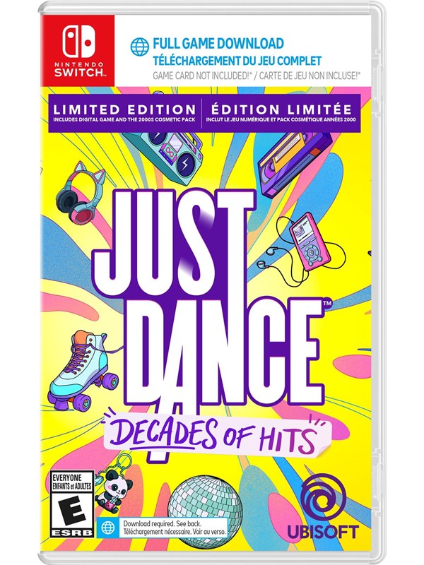 Just Dance: Decades of Hits (Code in a Box) - Nintendo Switch - Musiikki