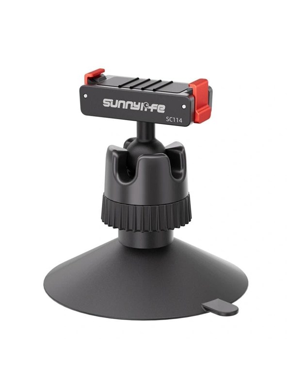 Sunnylife magneettinen kiinnitysadapteri 360° pallonivelellä Osmo 360 / Action 5 Pro / 4 / 3 -malleille