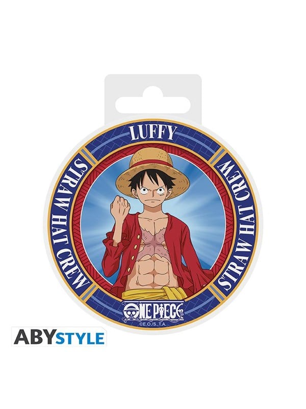 ABYstyle - One Piece - Ceramic Coaster - Monkey D. Luffy - Ravintolavaunu