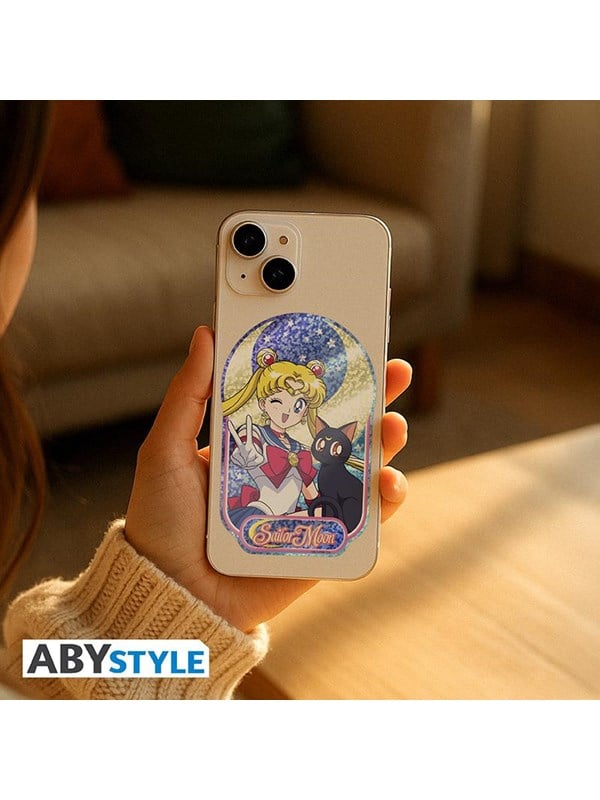 ABYstyle - Sailor Moon - Sailor Moon & Luna Sticker (Vinyl) - Tarrat