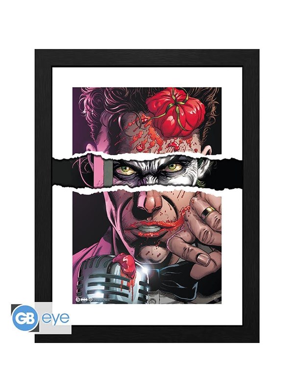 ABYstyle - DC Comics - The Joker Framed Print (30.5 x 40.6cm) - Kuva