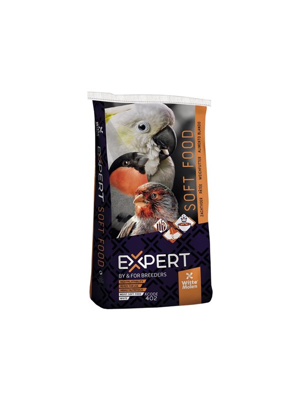 EXPERT blødt fuglefoder hvid 10 kg