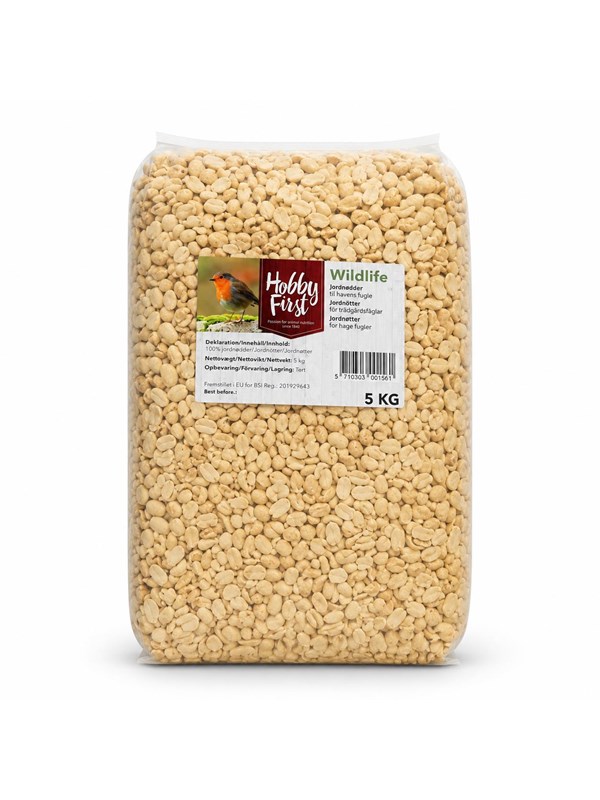 Hobby First Afskallede jordnødder 5 kg