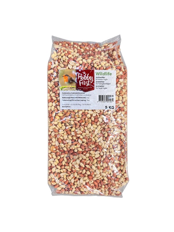 Hobby First Kuoritut maapähkinät 5 kg