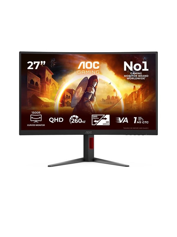 27" AOC CQ27G4Z2 - 27" | QHD | 260Hz | 1500R curved