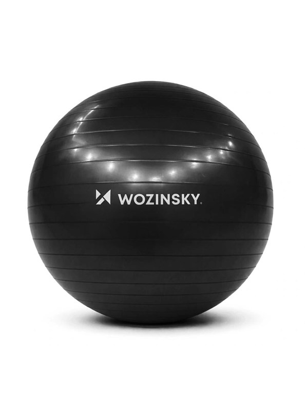 Wozinsky WGB65BB voimistelupallo 65 cm - musta