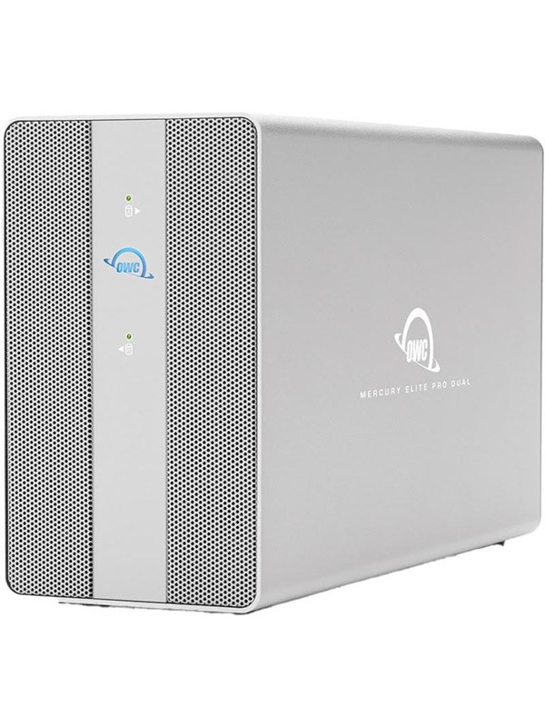 OWC Mercury Elite Pro Dual with 3-Port USB Hub Sto