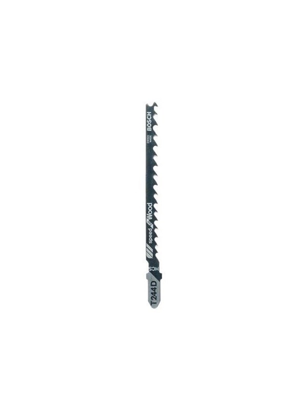 Bosch Jigsaw Blade 100mm T 244 D 5pcs