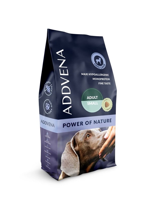 ADDVENA Power of Nature Adult Small Lamb - kuiva koiranruoka - 10kg