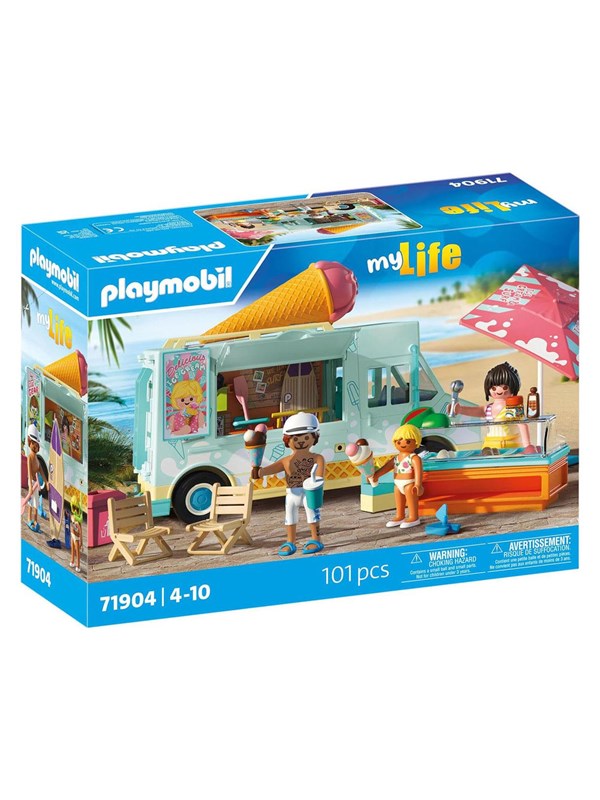Playmobil My Life 71904, Jäätelöauto, 4 vuosi/vuosia, Monivärinen, Muovi