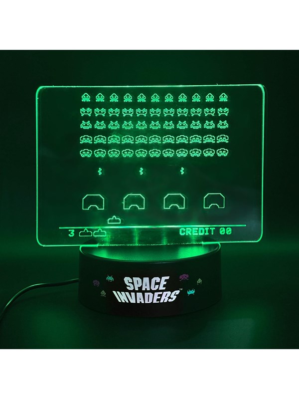 Mad Monkey - Space Invaders - Acrylic - Lamppu