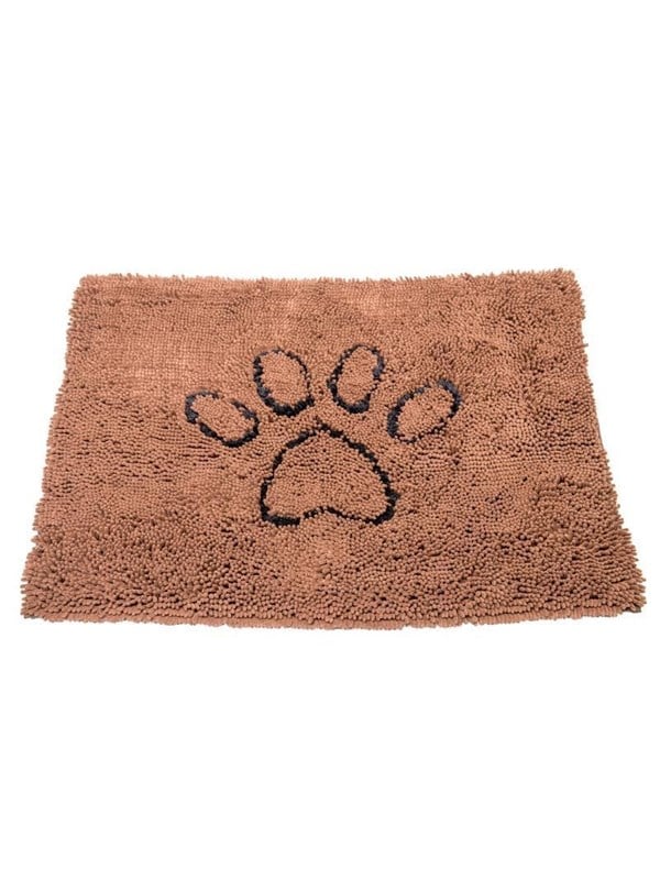 Dog Gone Smart Dirty Dog ovimatto, suuri, 89x66cm, ruskea