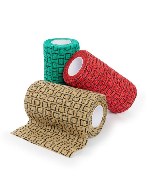 KRUUSE SafeVet® Bandage, 10cm x 4,5m, sekoitus 3 väriä