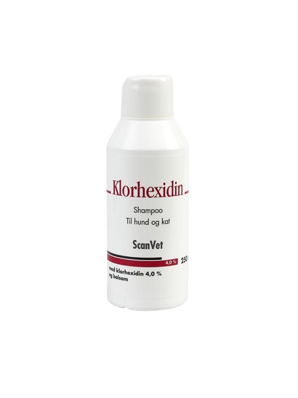 KRUUSE Klorheksidiini 4 %, shampoo hoitoaineella, 250 ml