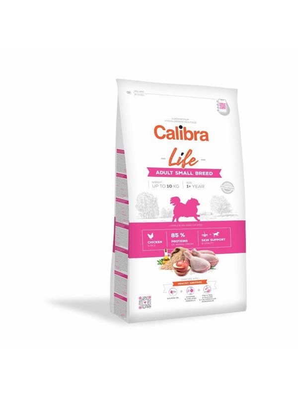 Calibra Dog Life Aikuinen Pienille roduille Kana 1,5 kg