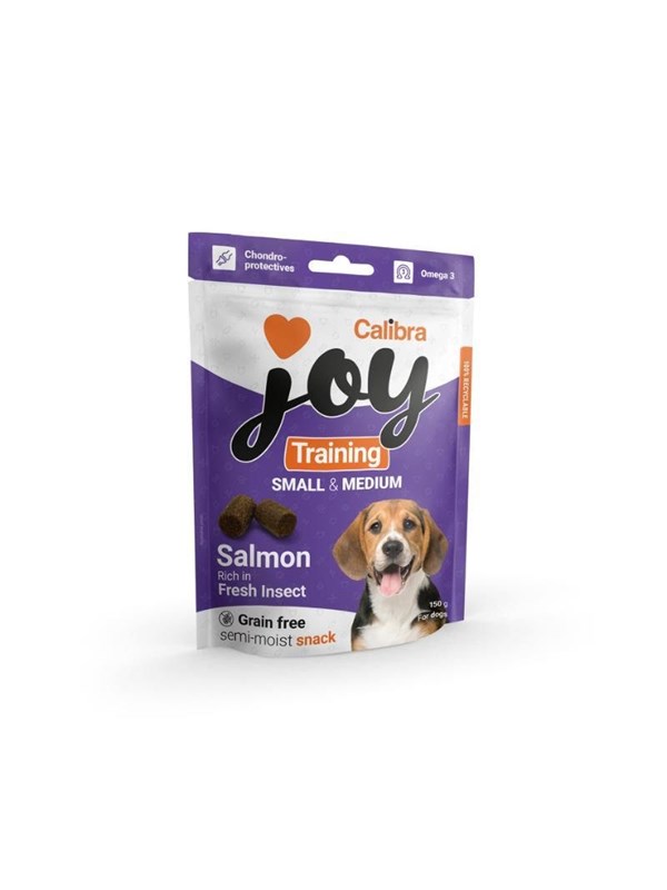 Calibra Joy Koiran koulutusnamit Small&Medium Salmo
