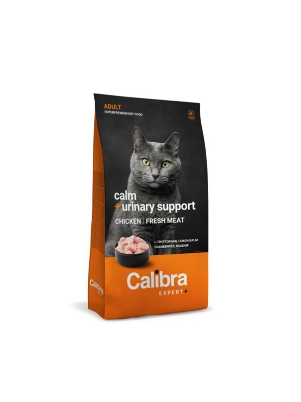 Calibra Cat EXPERT+ Aikuinen Rauhallinen & Virtsateiden tuki 1,5 kg.