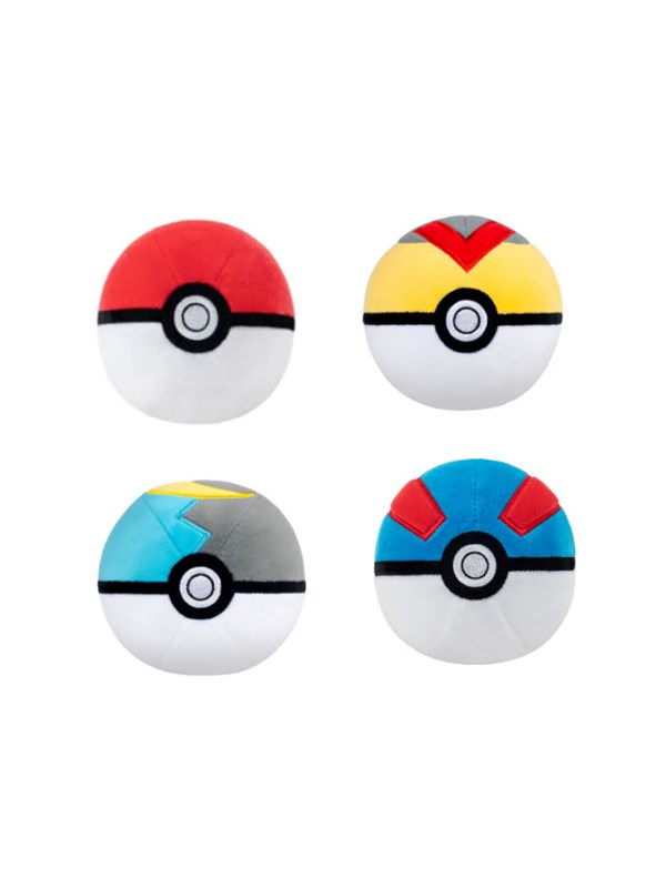 Pokemon Pokéball Plush 10 cm - assorted