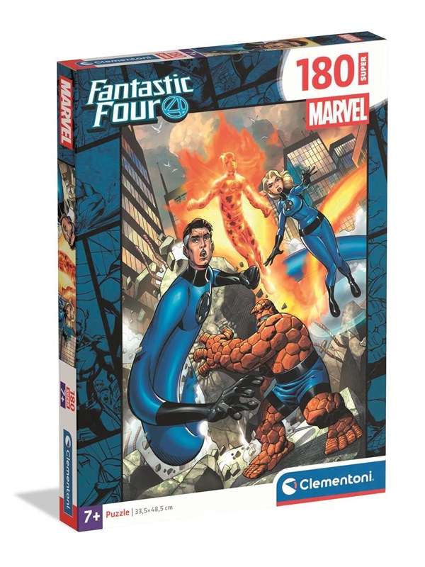 Clementoni Super Fantastic 4 2025 -palapeli, 180 palaa 2D Palapelit