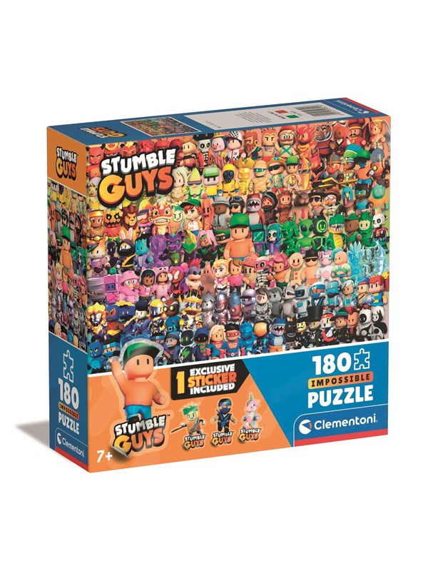 Clementoni Impossible Square Box - Stumble Guys -palapeli, 18 2D Palapelit