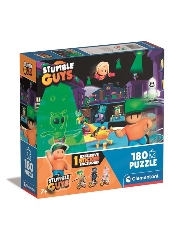 Clementoni Square Box - Stumble Guys -palapeli, 180 palaa 2D Palapelit
